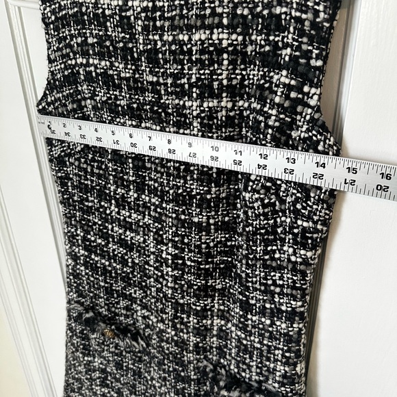 Luisa Spagnoli Black and White Sheath Mini Dress - Picture 2 of 6